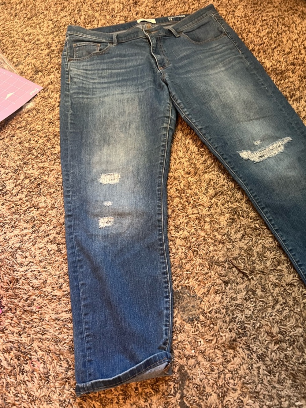 Sonoma Blue Girlfriend Jeans